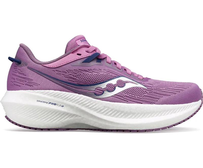 Saucony Women's Triumph 21 Grape/Indigo